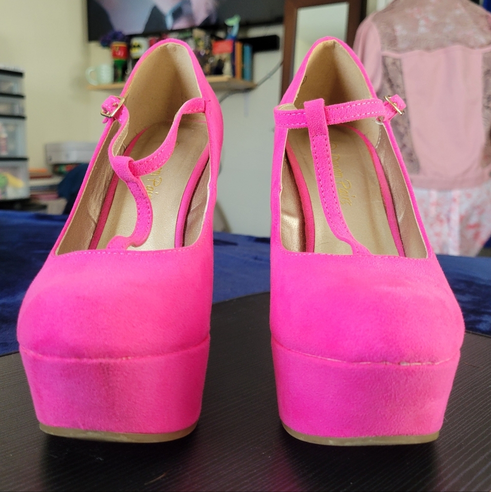 Dream Pairs  platform wedges